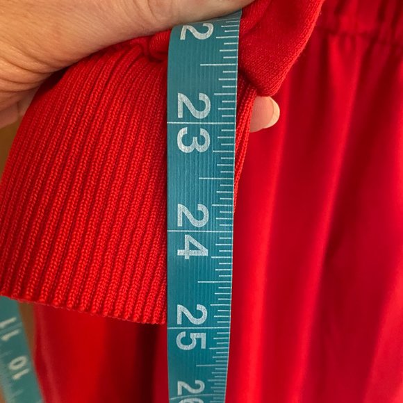 Vintage 80's red Ward's dress, size medium, good condition - Picture 6 of 9